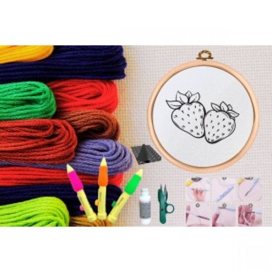 Punch Seti Nakış Seti Kasnaklı Kendin Yap Seti Seri 2