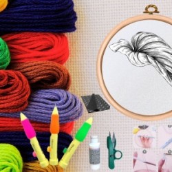 Punch Seti Nakış Seti Kasnaklı Kendin Yap Seti Seri 26 Punch Seti Nakış Seti Kasnaklı Kendin Yap Seti Seri 26