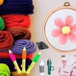 Punch Seti Nakış Seti Kasnaklı Kendin Yap Seti Seri 38