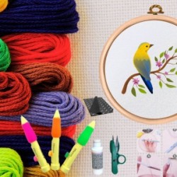 Punch Seti Nakış Seti Kasnaklı Kendin Yap Seti Seri 44