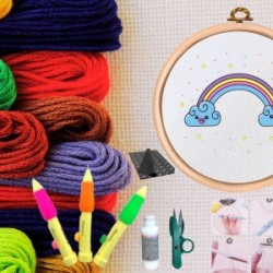 Punch Seti Nakış Seti Kasnaklı Kendin Yap Seti Seri 47