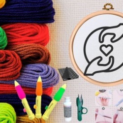 Punch Seti Nakış Seti Kasnaklı Kendin Yap Seti Seri 49