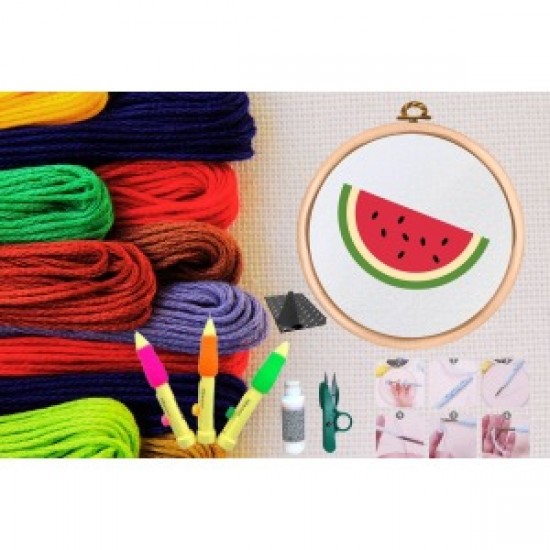 Punch Seti Nakış Seti Kasnaklı Kendin Yap Seti Seri 6