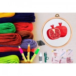 Punch Seti Nakış Seti Kasnaklı Kendin Yap Seti Seri 7