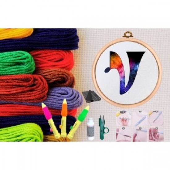 Punch Seti Nakış Seti Kasnaklı Kendin Yap Seti Seri 95