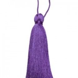 Püskül Tekli 10 Cm 1 Adet Eflatun