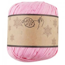 Rafya İp 50 Gr Pembe