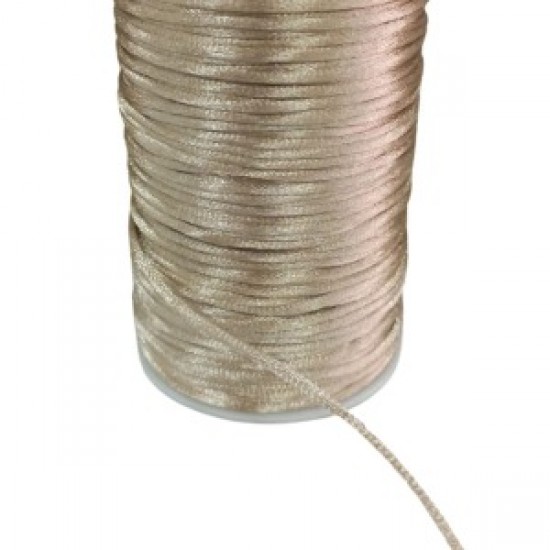 Sıçan Kuyruğu İp Floş 0,5 Mm Bej 5 Metre