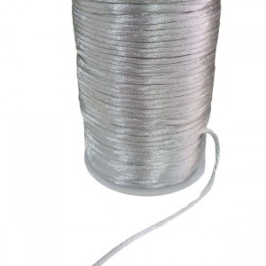 Sıçan Kuyruğu İp Floş 0,5 Mm Gümüş 1 Metre