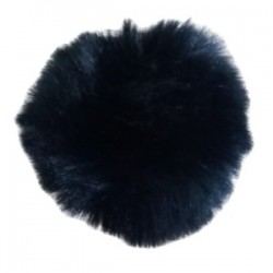 Şapka Ponponu Siyah