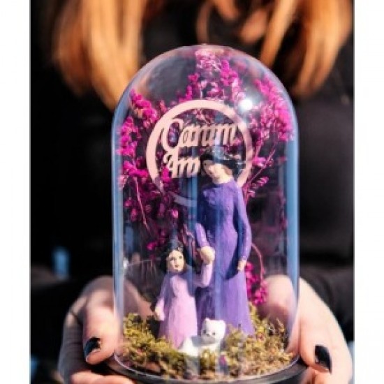 Teraryum Fanus Canım Annem Yazılı Anne Kız Temalı Hediye