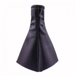 Tüm Araçlara Uyumlu Vites Körüğü Siyah Vinil Gri Dikiş