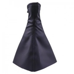 Tüm Araçlara Uyumlu Vites Körüğü Siyah Deri Siyah Dikiş