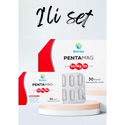 Pentamag Magnezyum Takviyesi 30 Kapsül – 2’li Avantaj Paketi