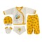 5li Şişme Mini Arı Desenli Unisex Zıbın Takımı – Yenidoğan Seti