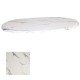 Werzalit veya Wermodin Masa Tablası Oval 94x146 - Afyon Marble
