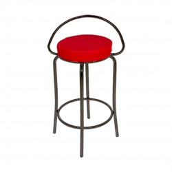 Bar Taburesi Arkalıklı (ESB) - Kırmızı Bar Taburesi Arkalıklı (ESB) - Kırmızı