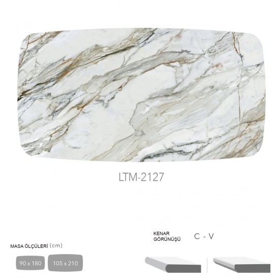 CDF Masa Tablası 105X210 - DCLTM2127 CDF Masa Tablası 105X210 - DCLTM2127