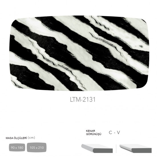 CDF Masa Tablası 90X180 - DCLTM2131