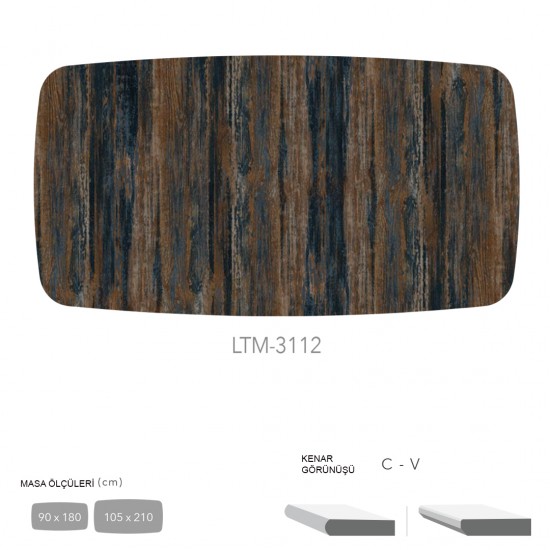 CDF Masa Tablası 105X210 - DCLTM3112 CDF Masa Tablası 105X210 - DCLTM3112