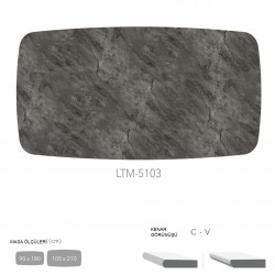CDF Masa Tablası 90X180 - DCLTM5103