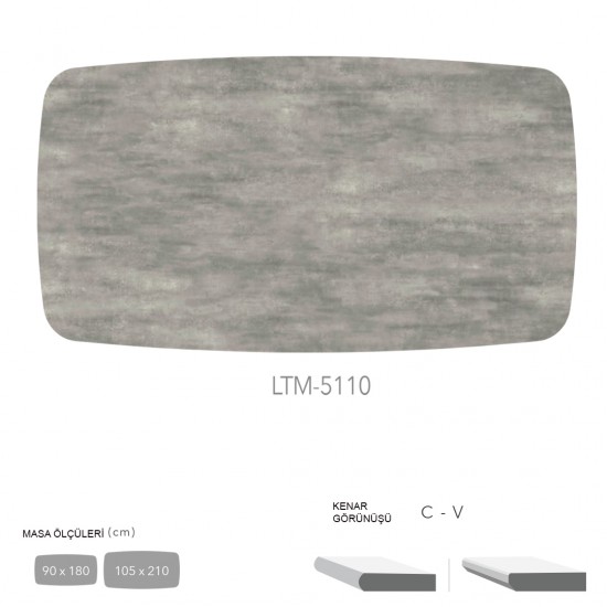 CDF Masa Tablası 90X180 - DCLTM5110 CDF Masa Tablası 90X180 - DCLTM5110