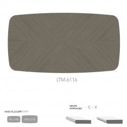 CDF Masa Tablası 90X180 - DCLTM6116 CDF Masa Tablası 90X180 - DCLTM6116