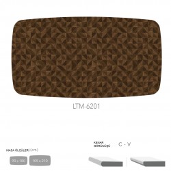 CDF Masa Tablası 105X210 - DCLTM6201