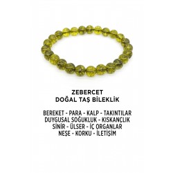 Doğal Taş Zebercet Bileklik Doğal Taş Zebercet Bileklik