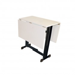 Kanatlı Katlanır Masa - Beyaz