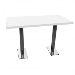 Karanfil Laminat Masa (80X120) - Beyaz