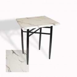 Plaza Kare ESB Mutfak Masası (Werzalit, Allzalit veya Wermodin Tablalı 80X80) - Afyon Mermer