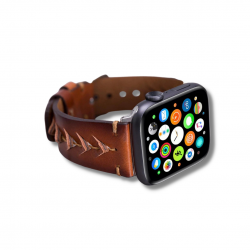 Apple Watch Uyumlu Deri Kordon 42-44-45mm RST2EF Boras Apple Watch Uyumlu Deri Kordon 42-44-45mm RST2EF Boras