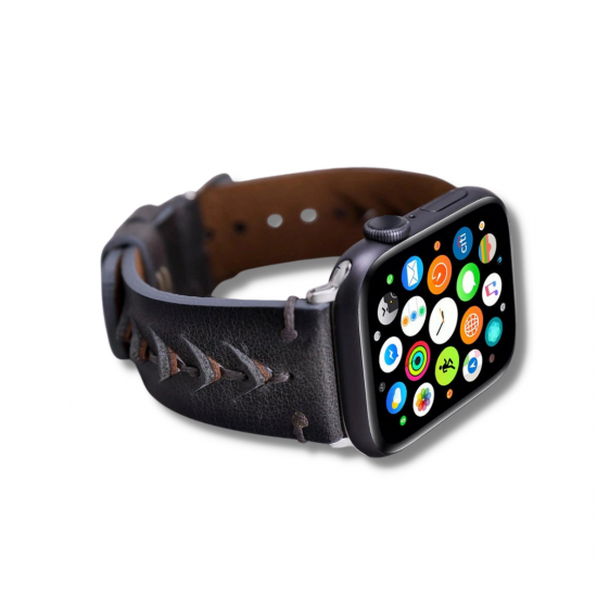 Apple Watch Uyumlu Deri Kordon 42-44-45mm Boras VS4EF Apple Watch Uyumlu Deri Kordon 42-44-45mm Boras VS4EF
