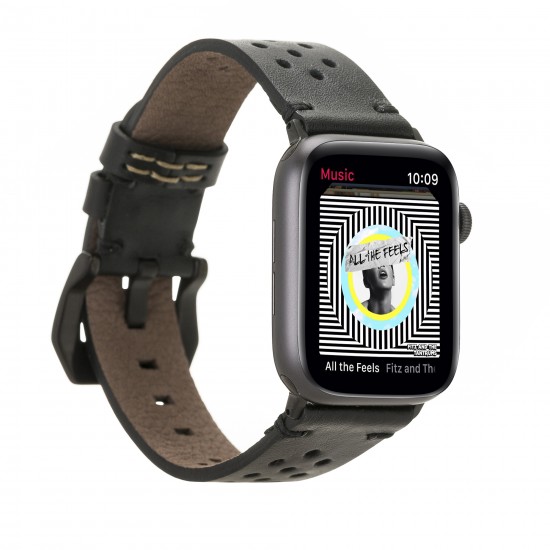 Apple Watch Uyumlu Deri Kordon Vigo 42-44-45mm RST1 Apple Watch Uyumlu Deri Kordon Vigo 42-44-45mm RST1