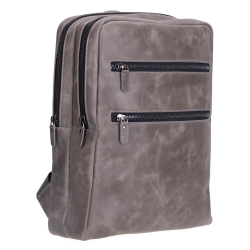 Hidden Castle Deri Sırt Çantası Antik Gri Hidden Castle Deri Sırt Çantası Antik Gri