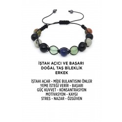 Doğal Taş İştah Açıcı Bileklik Erkek Doğal Taş İştah Açıcı Bileklik Erkek