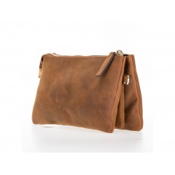 Jaya Portföy Deri Kadın Çantası G2 Kahverengi