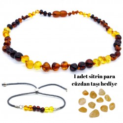 Kehribar Bebek Kolye Ve Yetişkin Bileklik Mix Kehribar Bebek Kolye Ve Yetişkin Bileklik Mix