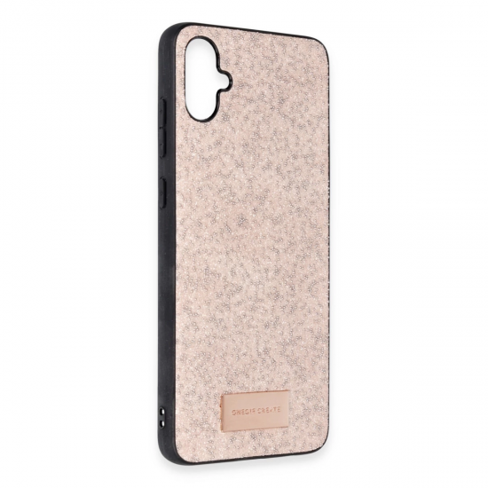 Onegif Samsung Galaxy A05 Bright Simli Kapak - Pembe