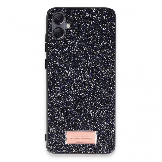 Onegif Samsung Galaxy A05 Bright Simli Kapak - Siyah