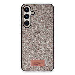 Onegif Samsung Galaxy A05s Bright Simli Kapak - Gold