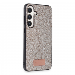 Onegif Samsung Galaxy A05s Bright Simli Kapak - Gold