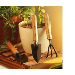 Portatif Kazma Kürek Tırmık Seti Portatif Kazma Kürek Tırmık Seti