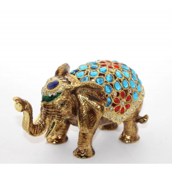 Swaroski Taşlı Tekli Fil Figürü Alk1891 Swaroski Taşlı Tekli Fil Figürü Alk1891