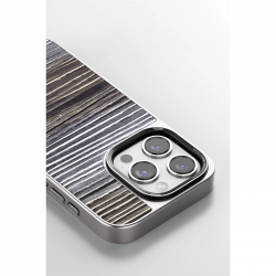 Venco İphone 14 Pro Max Wave Kapak - Kahverengi