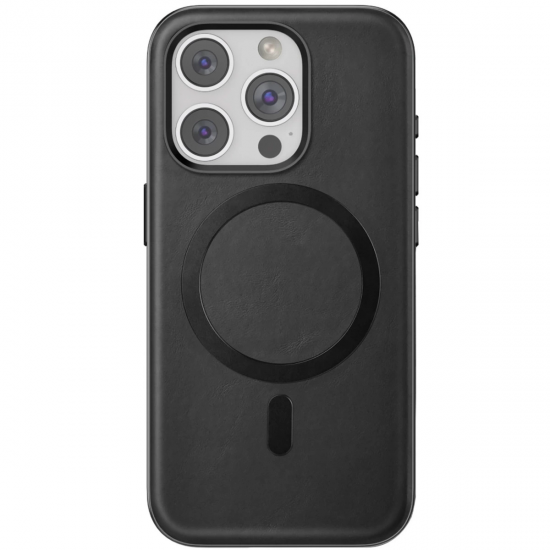 Venco İphone 15 Pro Max Puskas Magsafe Kapak - Siyah