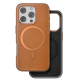 Venco İphone 16 Pro Max Puskas Magsafe Kapak - Açık Kahve