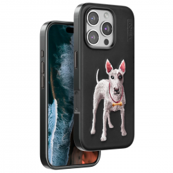 Venco İphone 16 Pro Perma Desenli Kapak - Siyah Venco İphone 16 Pro Perma Desenli Kapak - Siyah