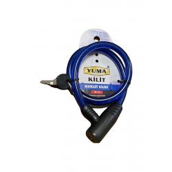 Yuma Ym-733 Mavi 65 Cm Bisiklet Kilidi Yuma Ym-733 Mavi 65 Cm Bisiklet Kilidi